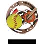 Hasty Awards Softball Color Medals M-545O
