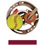 Hasty Awards Softball Color Medals M-545O