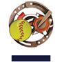 Hasty Awards Softball Color Medals M-545O