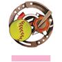 Hasty Awards Softball Color Medals M-545O