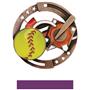 Hasty Awards Softball Color Medals M-545O