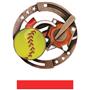 Hasty Awards Softball Color Medals M-545O