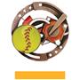 Hasty Awards Softball Color Medals M-545O