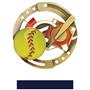 Hasty Awards Softball Color Medals M-545O