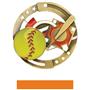 Hasty Awards Softball Color Medals M-545O