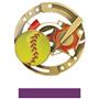 Hasty Awards Softball Color Medals M-545O