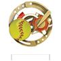 Hasty Awards Softball Color Medals M-545O