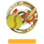Hasty Awards Softball Color Medals M-545O