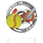 Hasty Awards Softball Color Medals M-545O