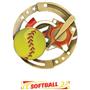 Hasty Awards Softball Color Medals M-545O