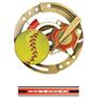 Hasty Awards Softball Color Medals M-545O