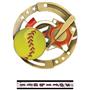 Hasty Awards Softball Color Medals M-545O