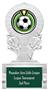 Hasty Awards 7" Soccer Shooting Star Ice Trophy