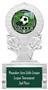 Hasty Awards 7" Soccer Shooting Star Ice Trophy