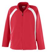 Augusta Double Knit Color Block Girls Jacket