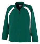 Augusta Double Knit Color Block Girls Jacket