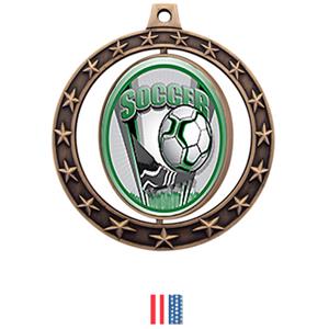 BRONZE MEDAL/FLAG RIBBON