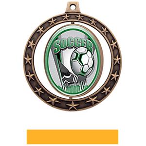 BRONZE MEDAL/YELLOW RIBBON