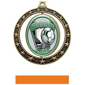 GOLD MEDAL/ORANGE RIBBON