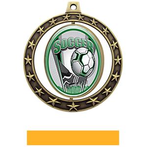 GOLD MEDAL/YELLOW RIBBON