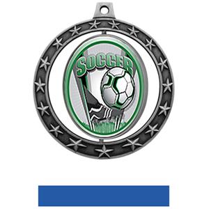 SILVER MEDAL/BLUE RIBBON