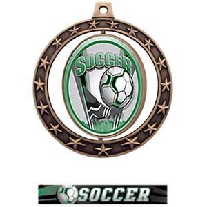 BRONZE MEDAL/ULTIMATE SOCCER RIBBON