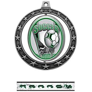 SILVER MEDAL/INTENSE RIBBON