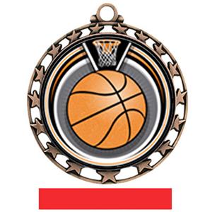 BRONZE/RED RIBBON