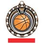 Hasty Award Basketball Eclipse Insert Medal M-4401