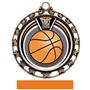 Hasty Award Basketball Eclipse Insert Medal M-4401