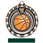 Hasty Award Basketball Eclipse Insert Medal M-4401