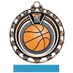 BRONZE/LT. BLUE RIBBON