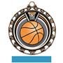 Hasty Award Basketball Eclipse Insert Medal M-4401