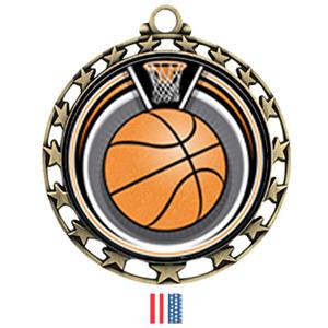 GOLD/FLAG RIBBON