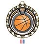 Hasty Award Basketball Eclipse Insert Medal M-4401