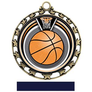 GOLD/NAVY RIBBON