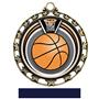 Hasty Award Basketball Eclipse Insert Medal M-4401