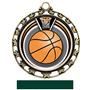 Hasty Award Basketball Eclipse Insert Medal M-4401