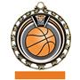 Hasty Award Basketball Eclipse Insert Medal M-4401
