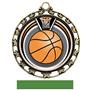 Hasty Award Basketball Eclipse Insert Medal M-4401