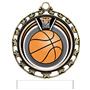 Hasty Award Basketball Eclipse Insert Medal M-4401