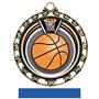 Hasty Award Basketball Eclipse Insert Medal M-4401