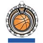 Hasty Award Basketball Eclipse Insert Medal M-4401
