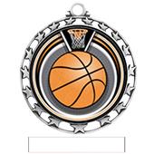Hasty Award Basketball Eclipse Insert Medal M-4401 Hasty Award Basketball Eclipse Insert Medal M-4401