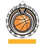 Hasty Award Basketball Eclipse Insert Medal M-4401