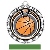 Hasty Award Basketball Eclipse Insert Medal M-4401 Hasty Award Basketball Eclipse Insert Medal M-4401