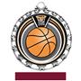 Hasty Award Basketball Eclipse Insert Medal M-4401