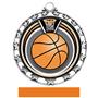 Hasty Award Basketball Eclipse Insert Medal M-4401