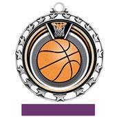 Hasty Award Basketball Eclipse Insert Medal M-4401 Hasty Award Basketball Eclipse Insert Medal M-4401