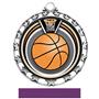 Hasty Award Basketball Eclipse Insert Medal M-4401